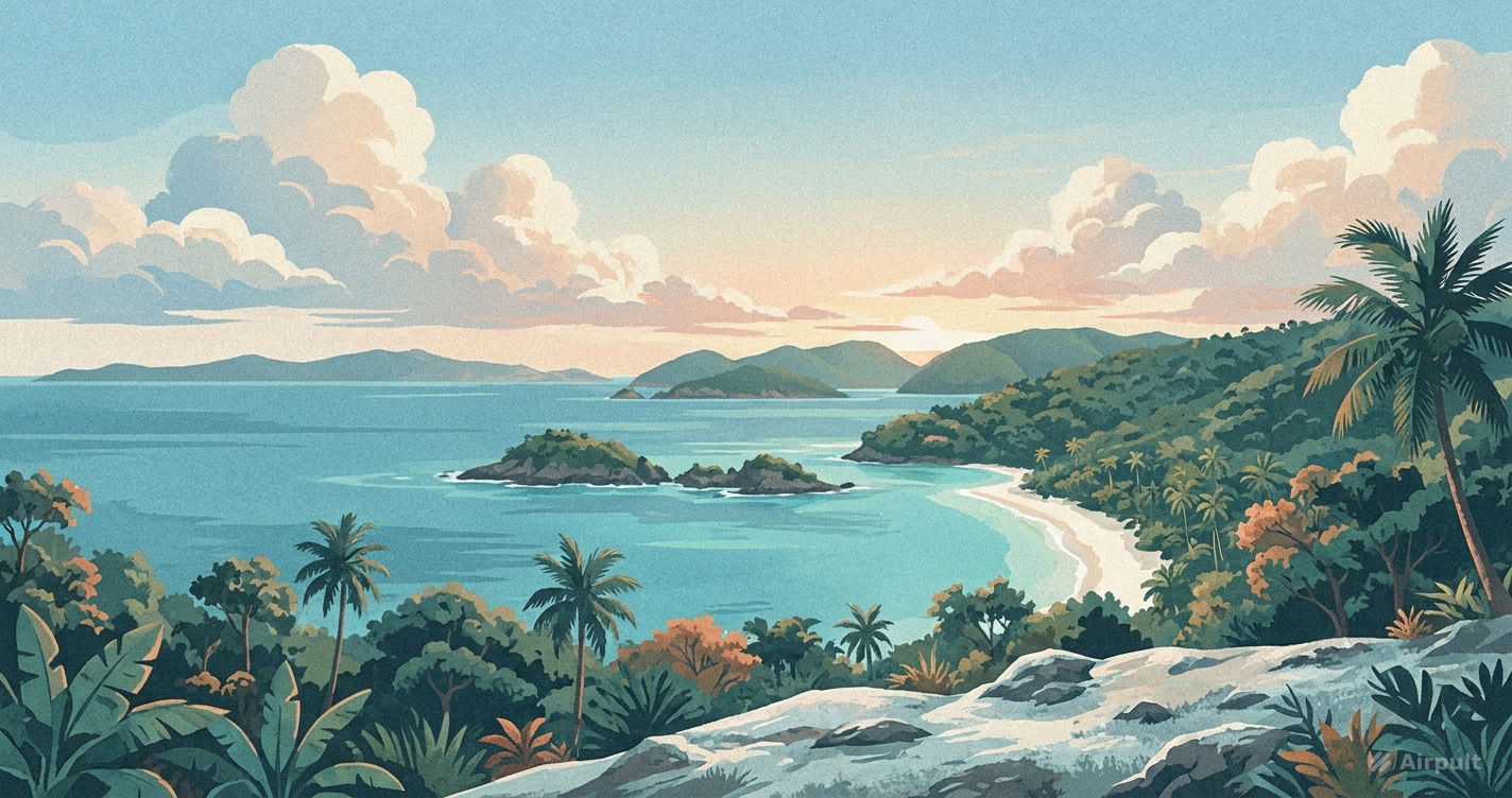 U.S. Virgin Islands landscape