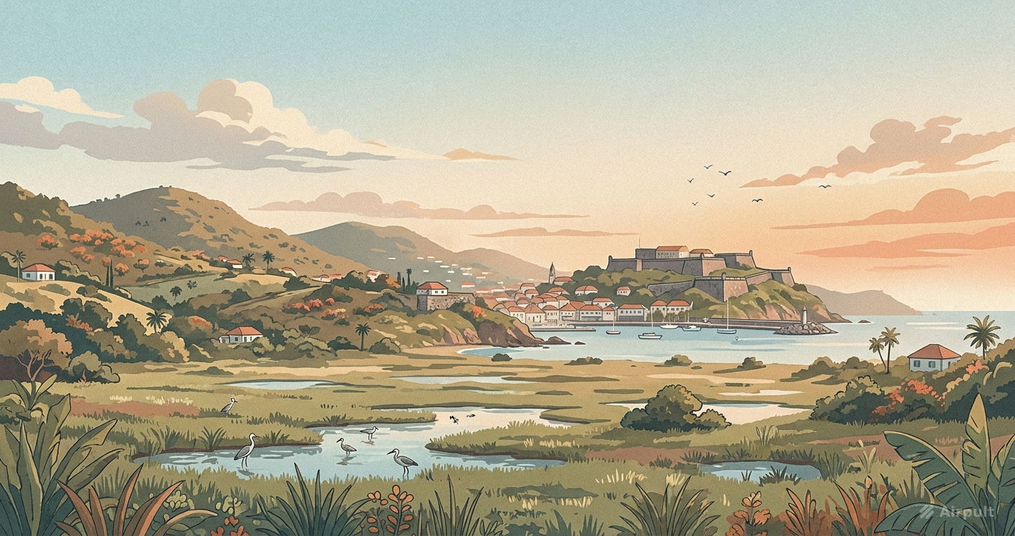 Saint Barthelemy landscape