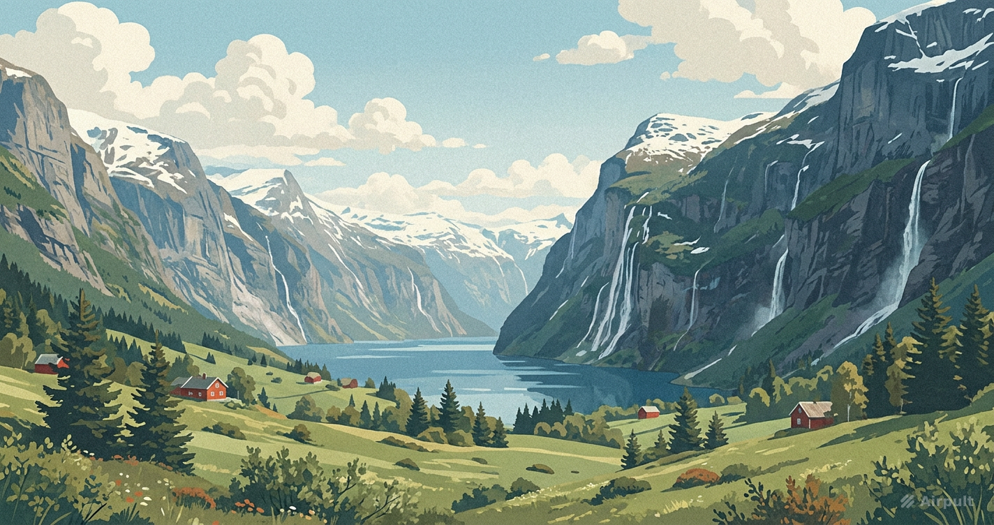 Norway landscape