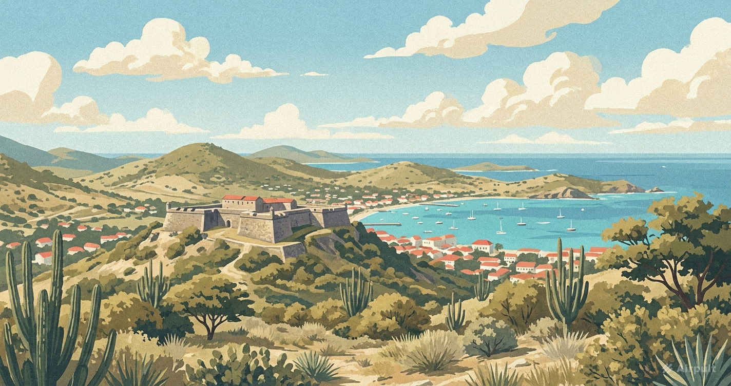 Saint Martin landscape