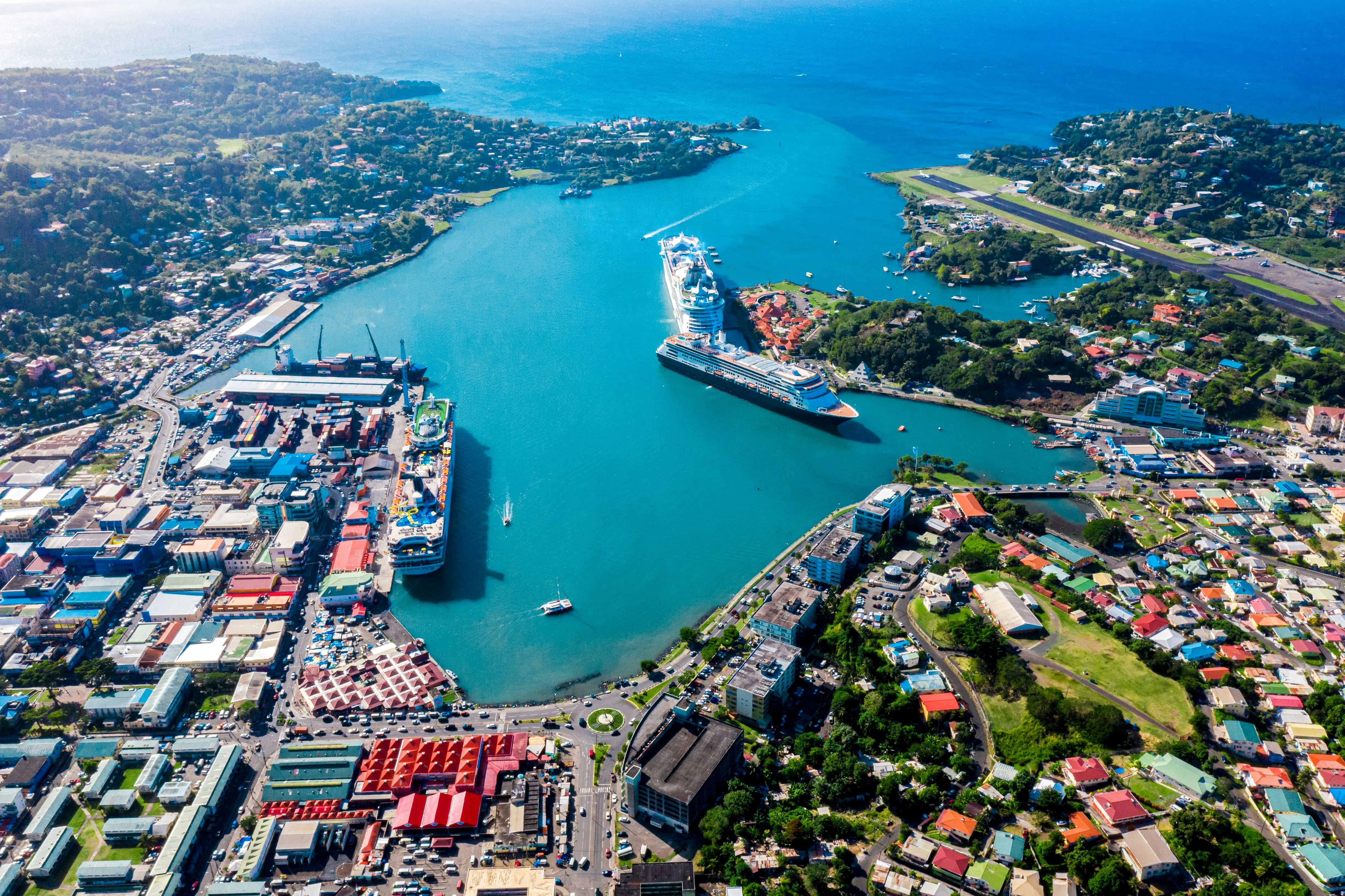 Saint Lucia landscape