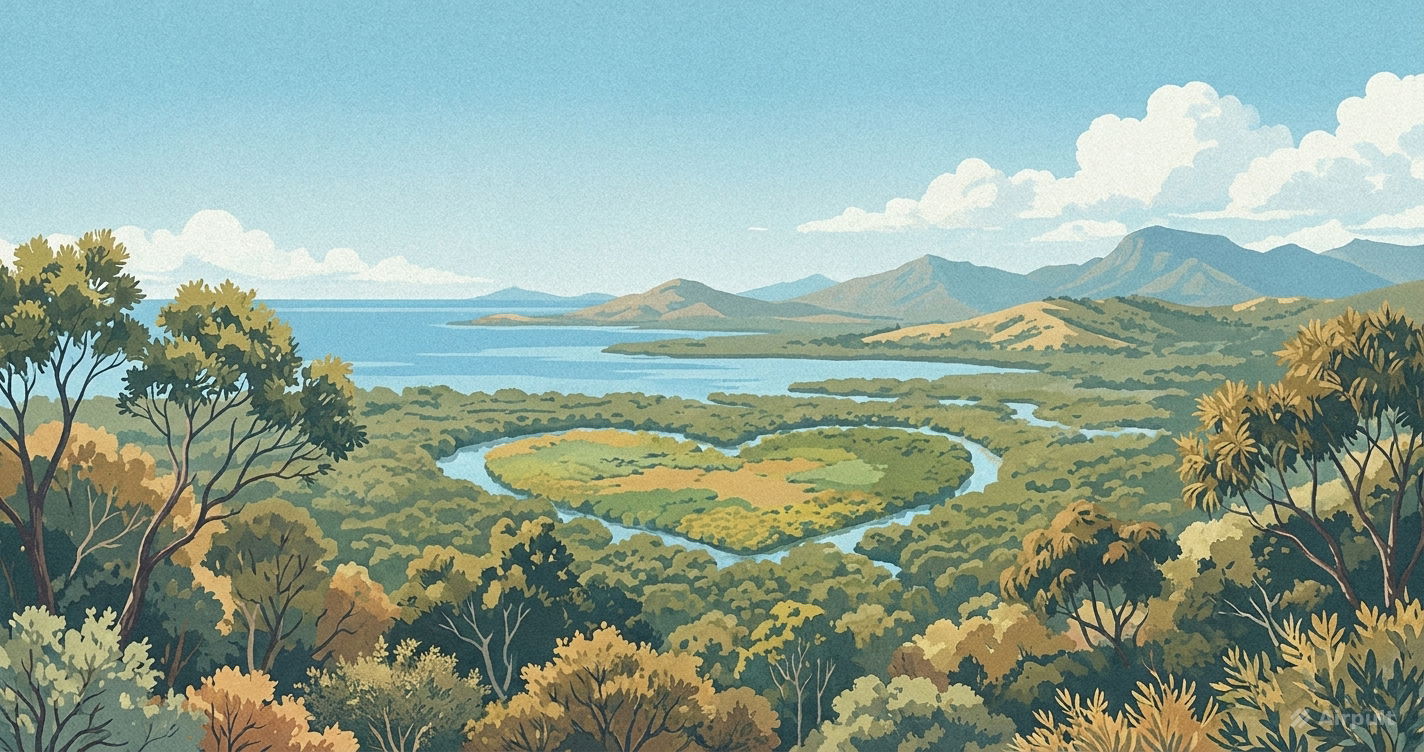 New Caledonia landscape