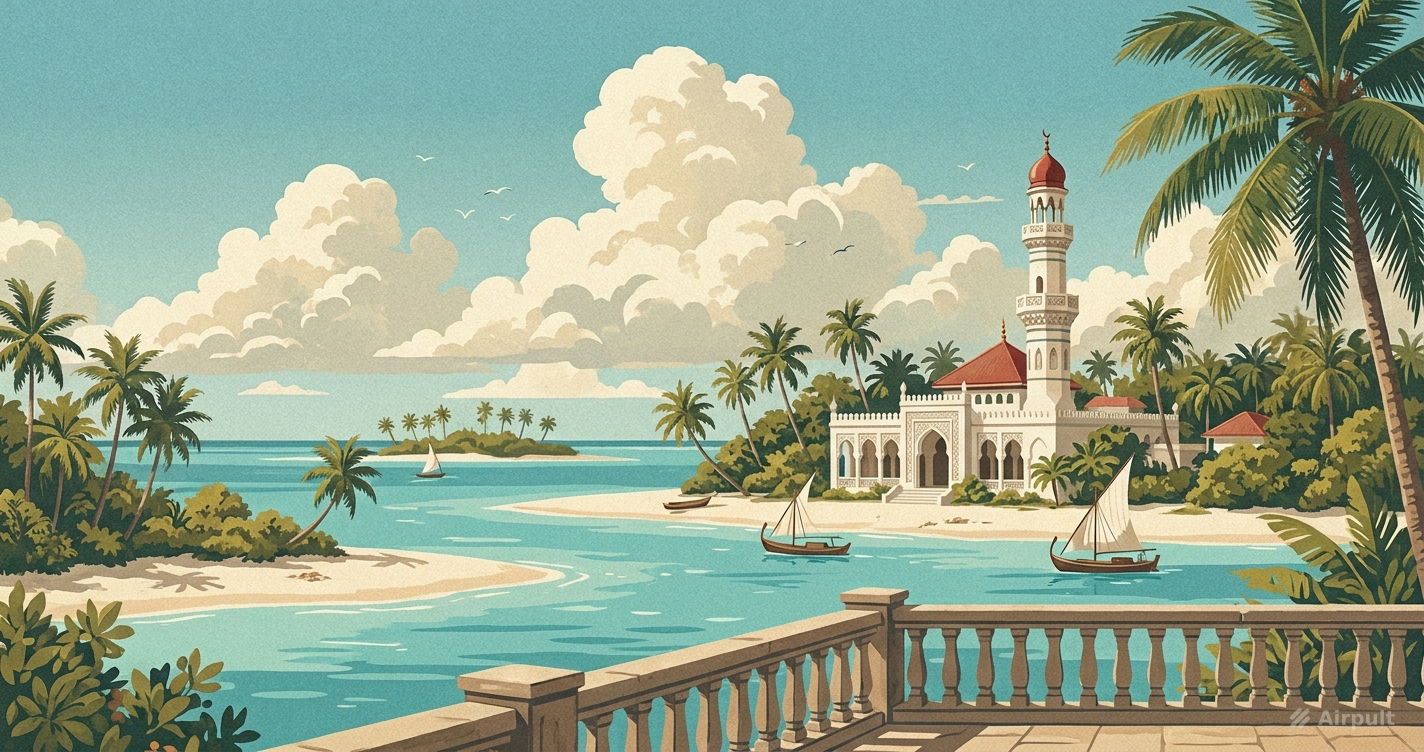 Maldives landscape