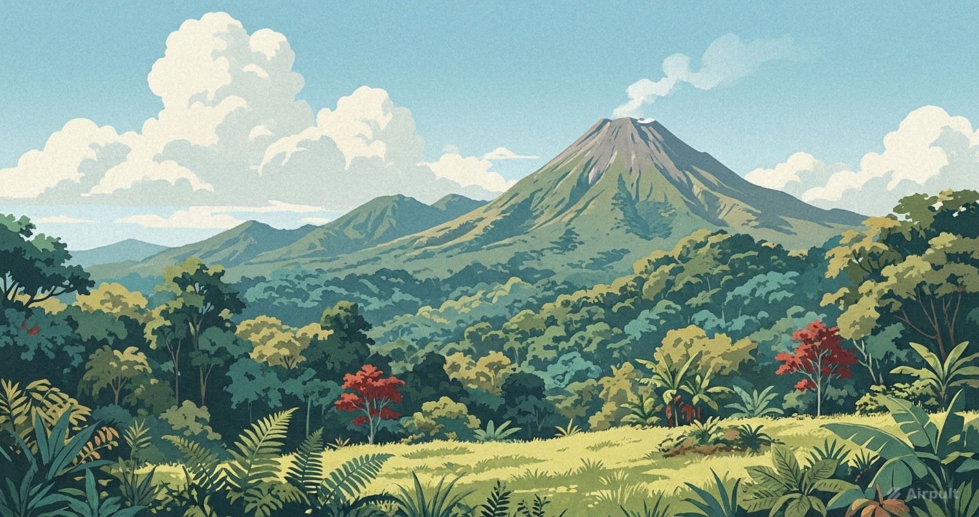 Guadeloupe landscape