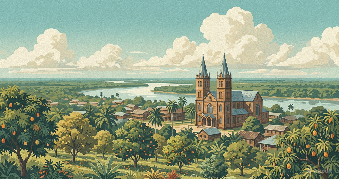 Suriname landscape