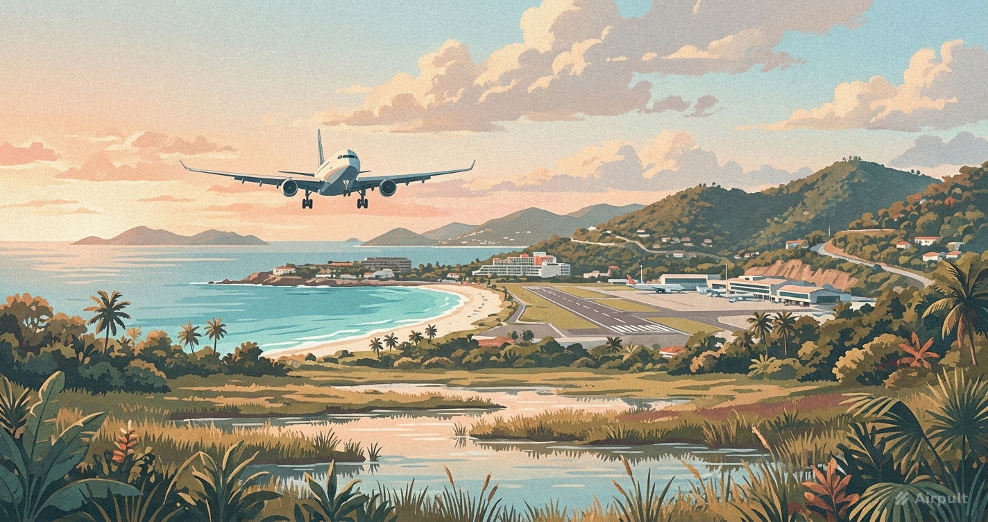 Sint Maarten landscape