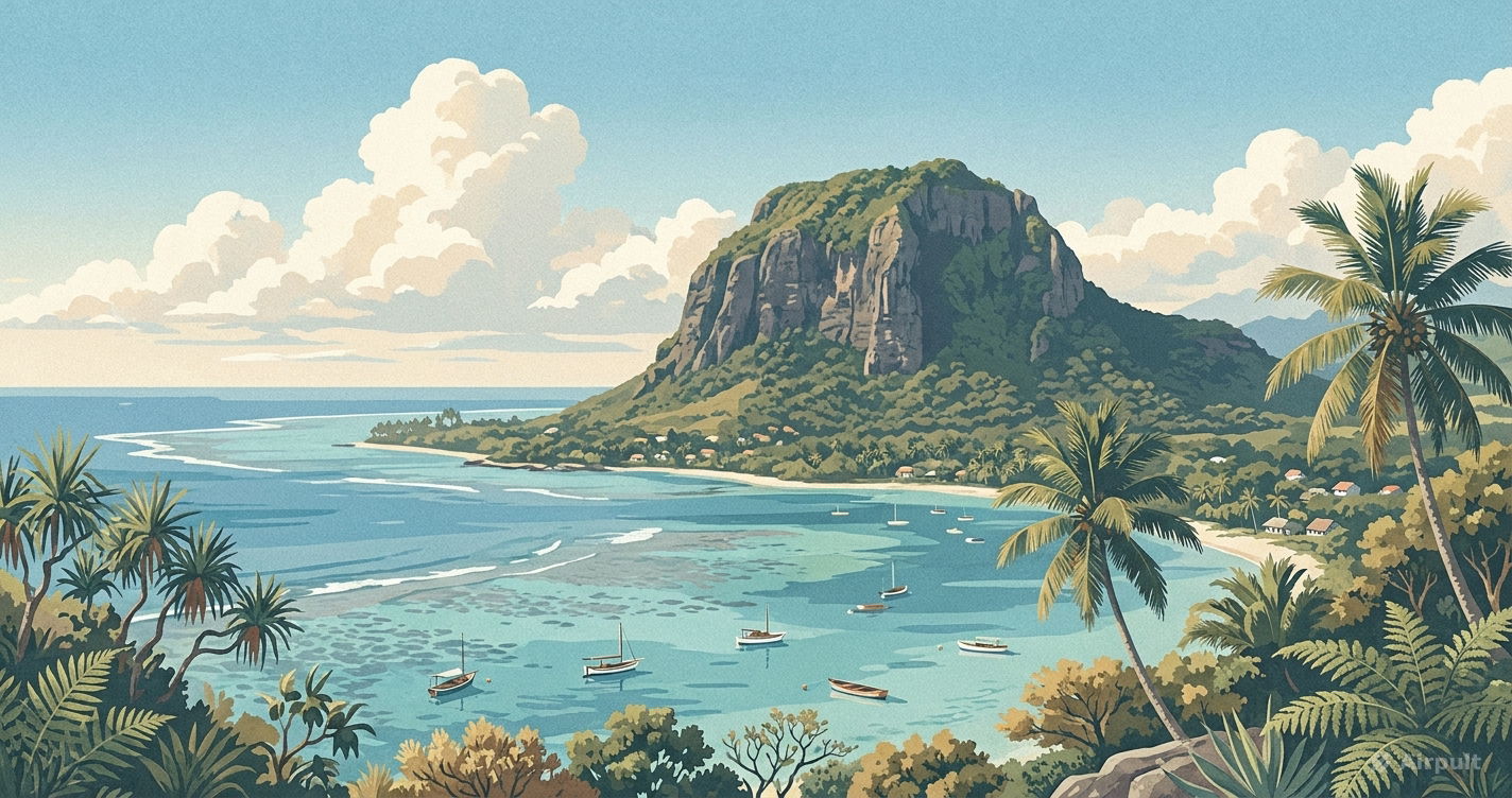 Mauritius landscape