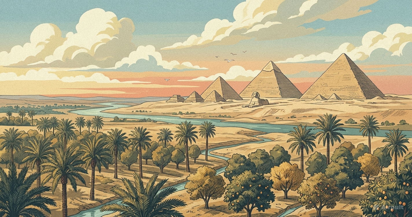 Egypt landscape