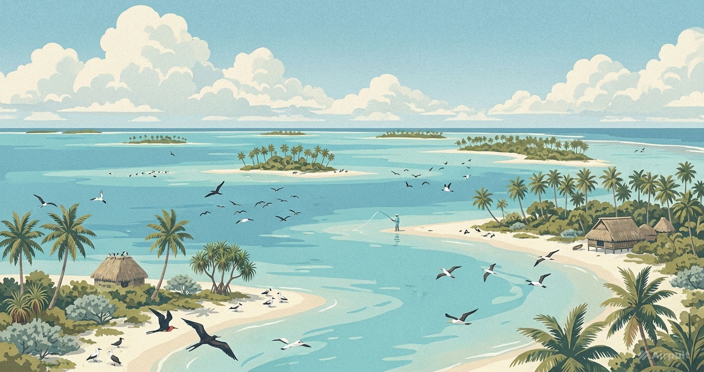 Kiribati landscape