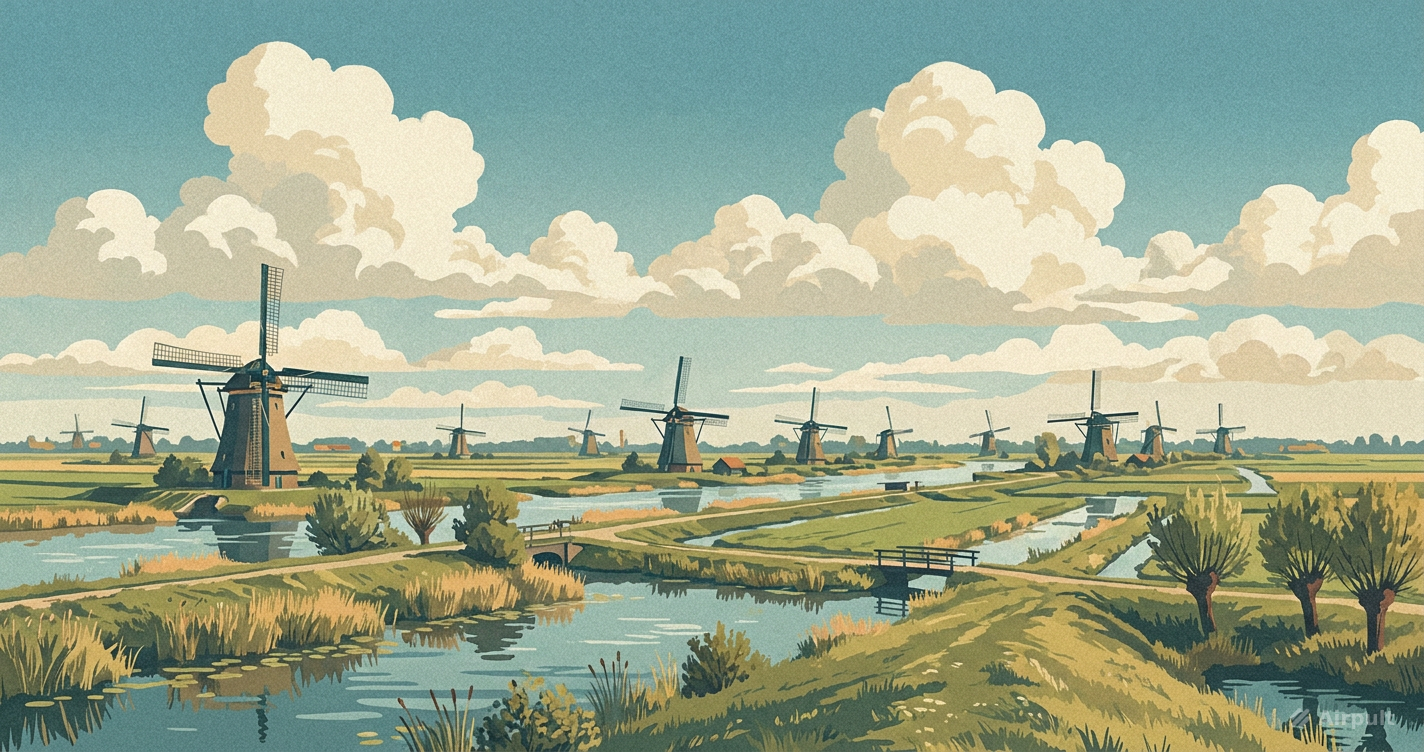 The Netherlands landscape