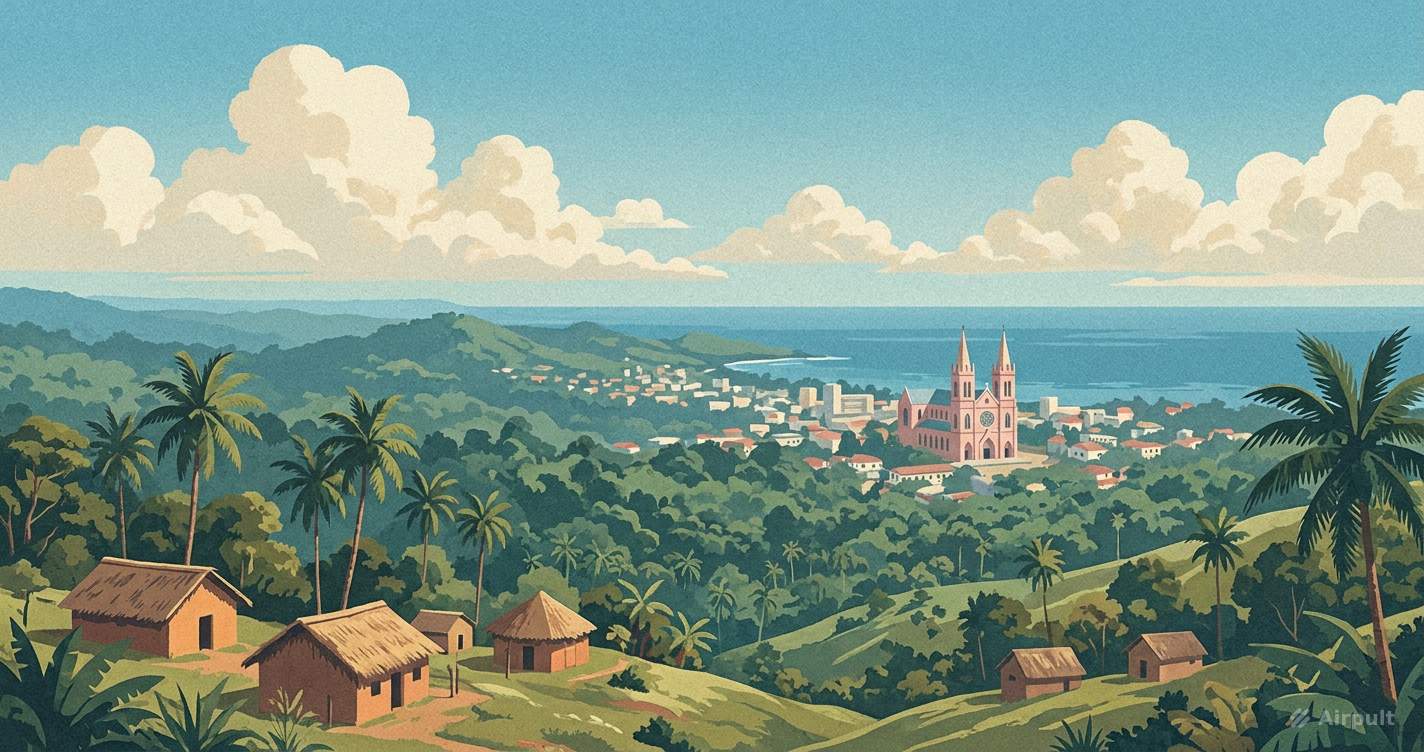 Equatorial Guinea landscape
