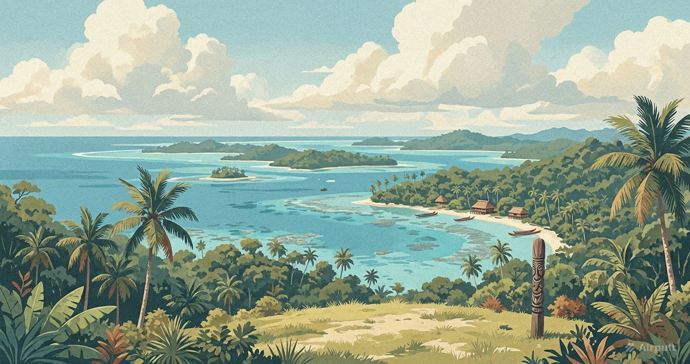 Solomon Islands landscape