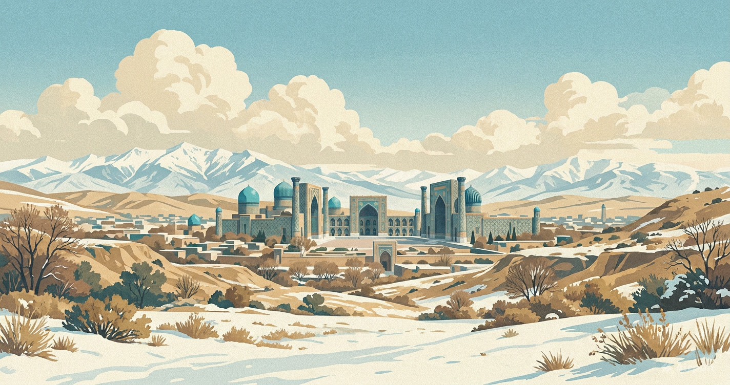Uzbekistan landscape