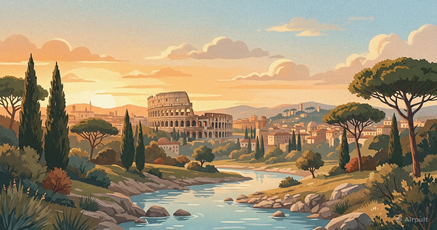 Italy landscape