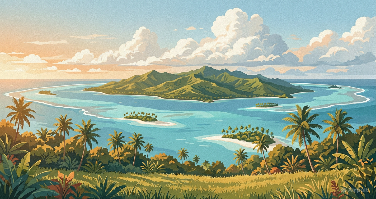 Cook Islands landscape