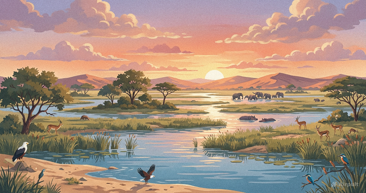Botswana landscape