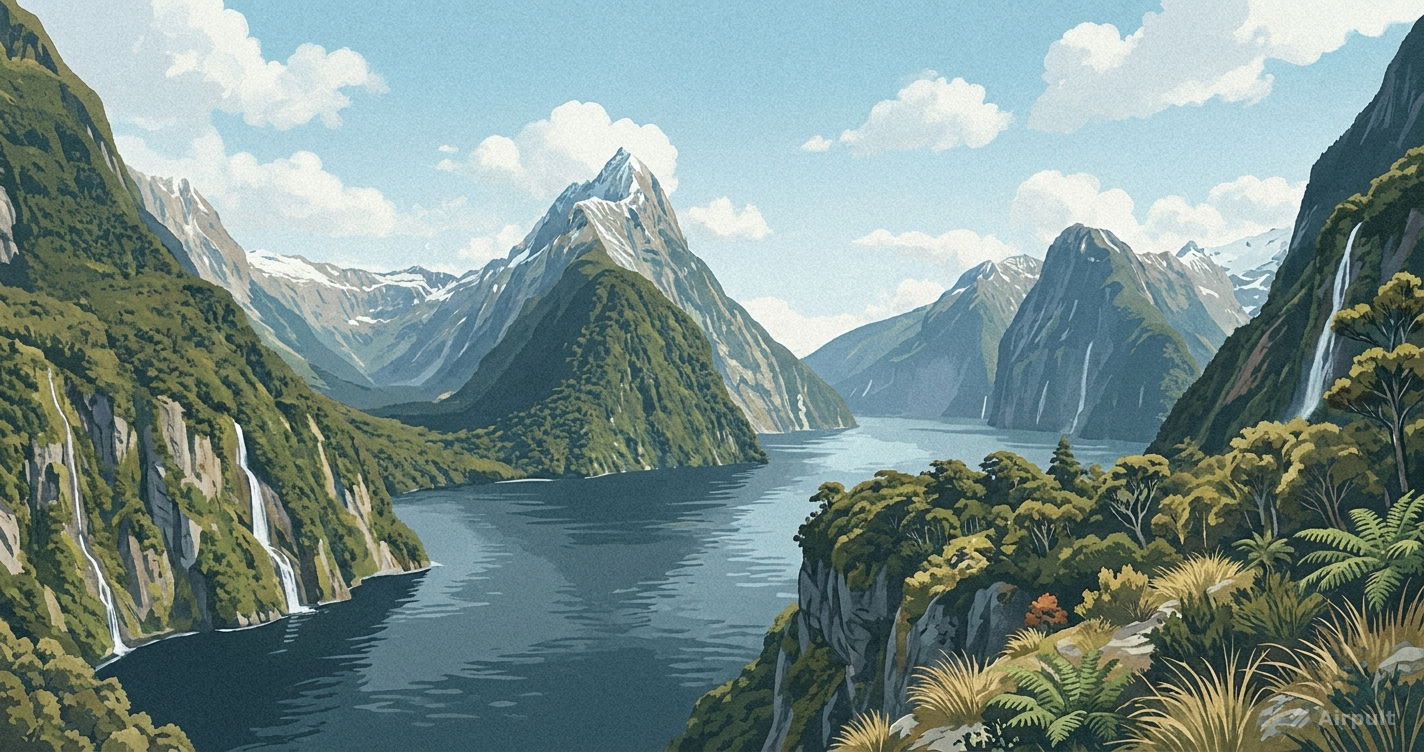 New Zealand landscape