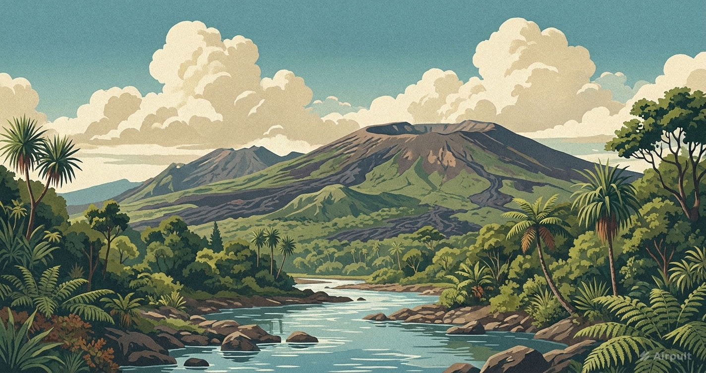Riunione landscape