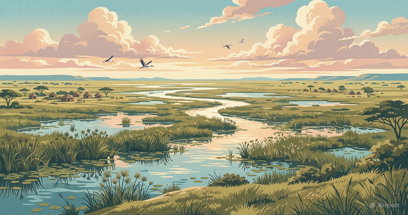 South Sudan landscape