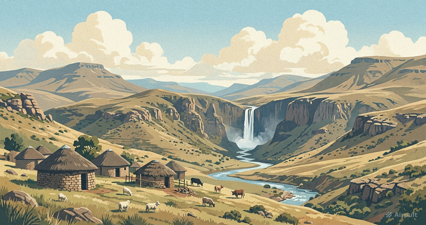 Lesotho landscape