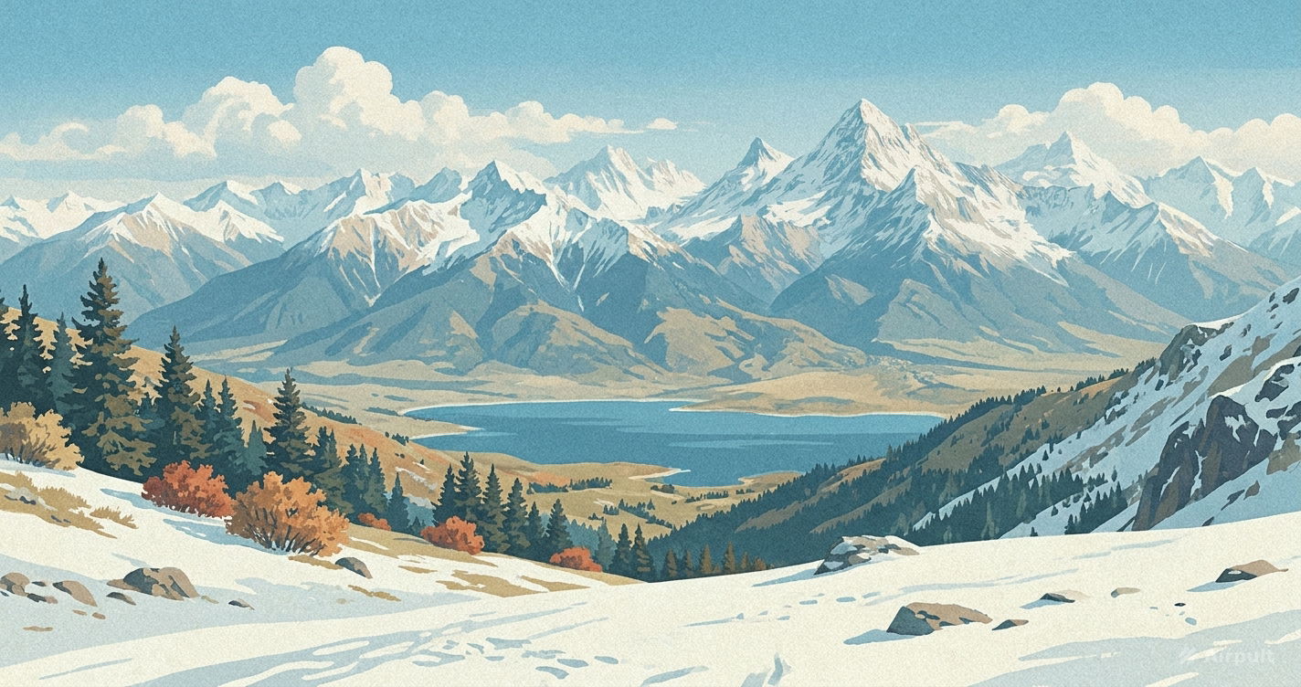 Kyrgyzstan landscape