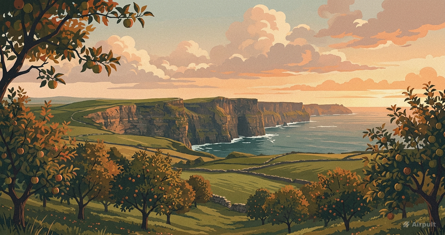 Ireland landscape