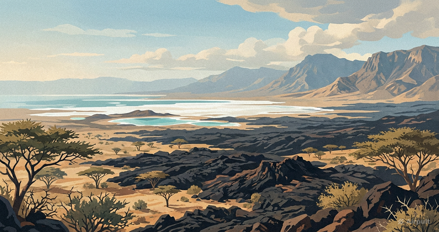 Djibouti landscape