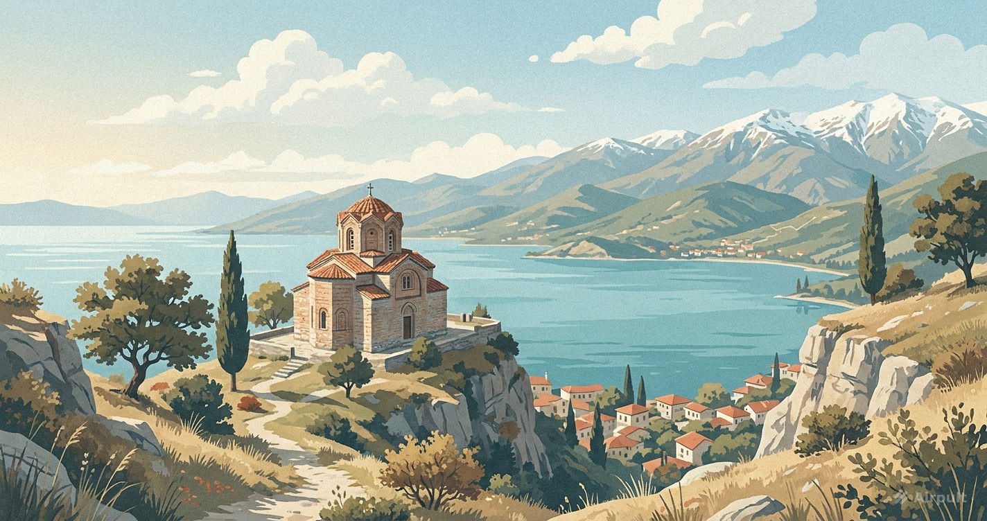 North Macedonia landscape