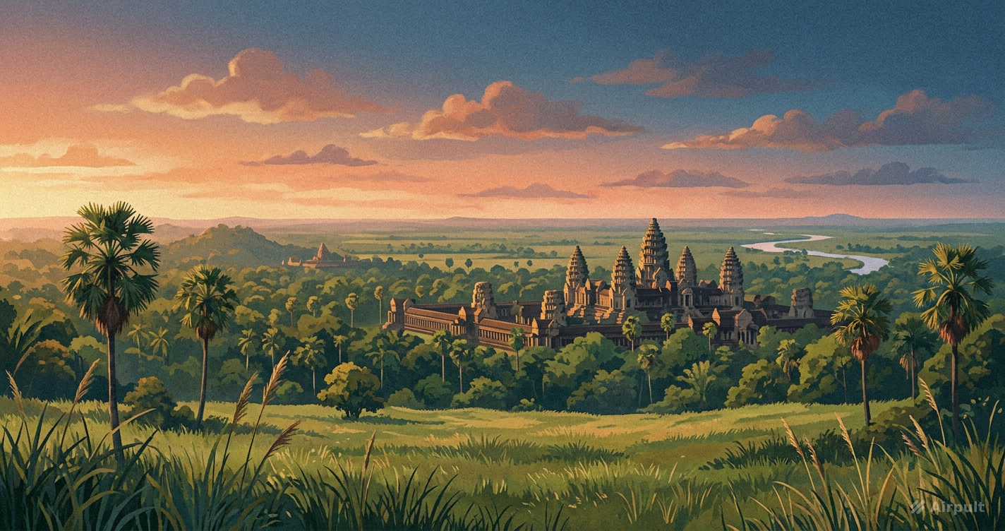Cambogia landscape