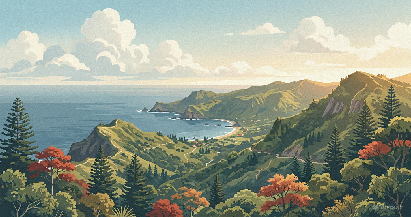 Pitcairn landscape