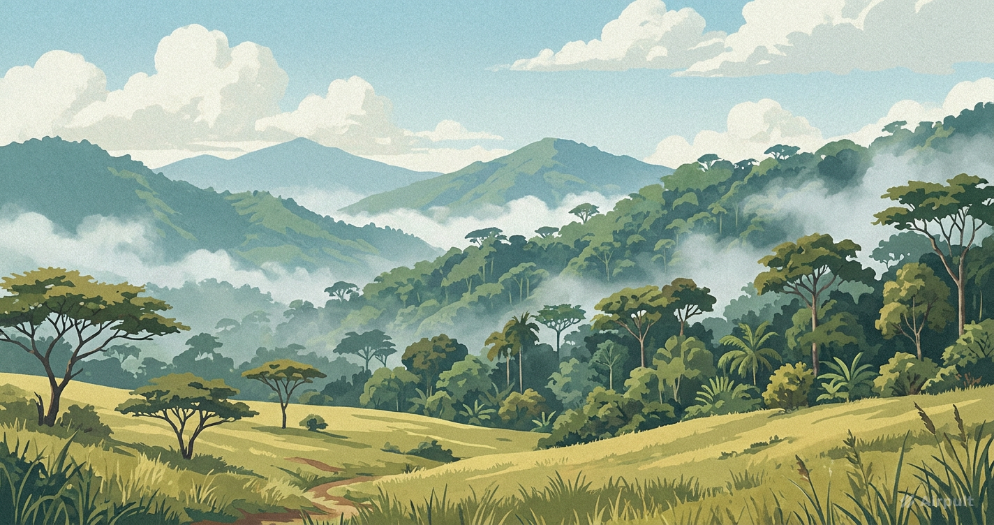 Uganda landscape