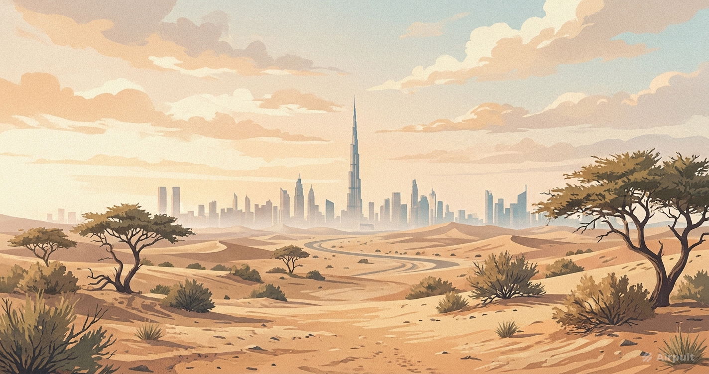 United Arab Emirates landscape