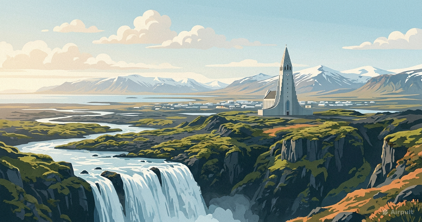 Iceland landscape