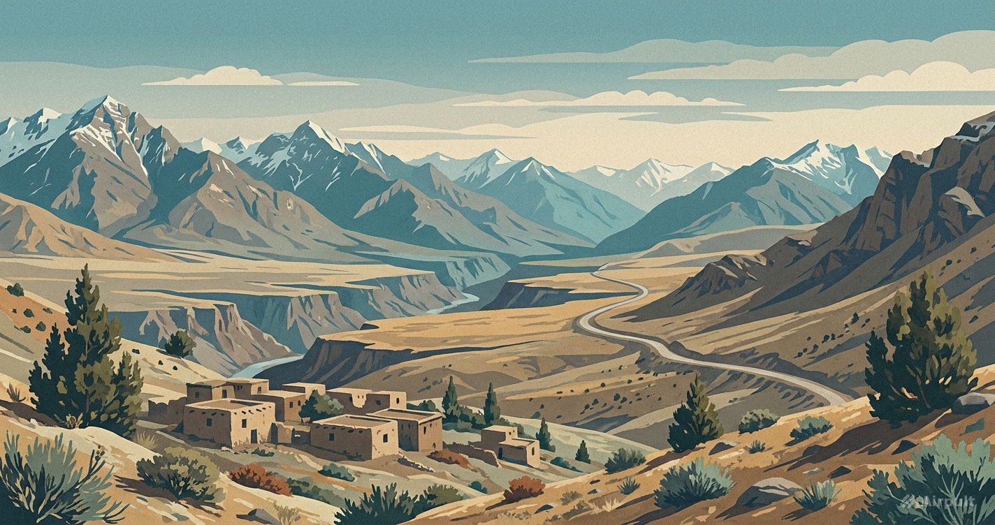 Tajikistan landscape