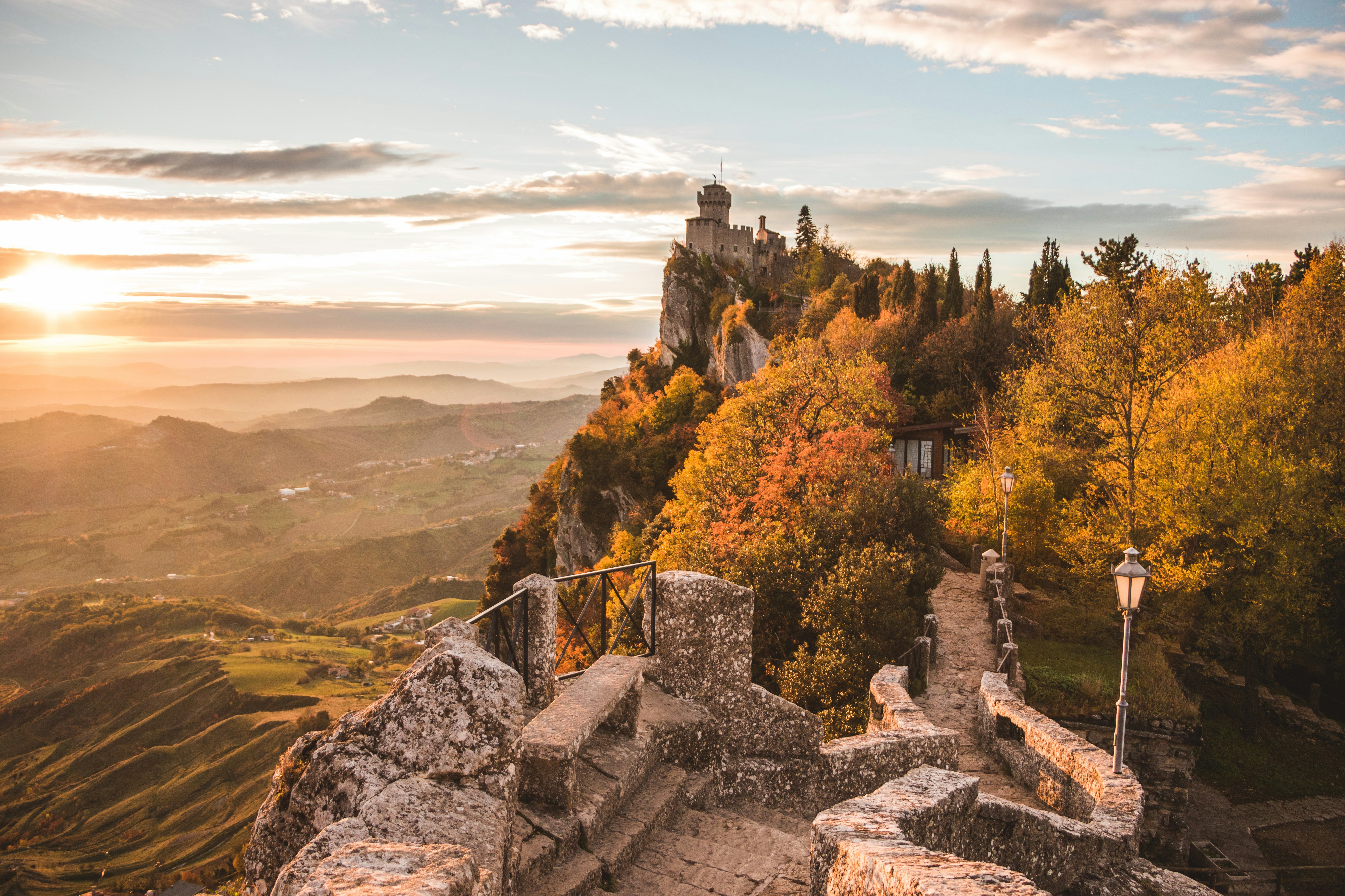 San Marino landscape