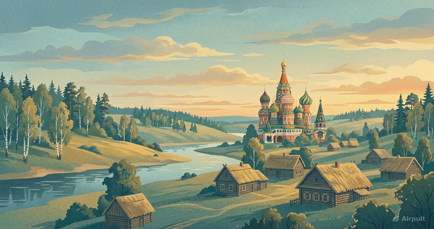 Russia landscape