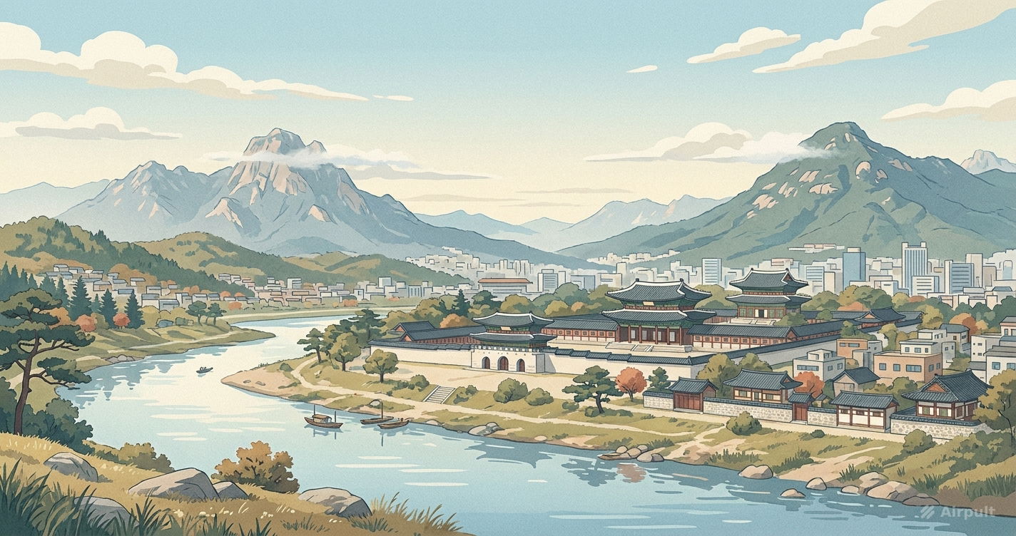 South Korea landscape