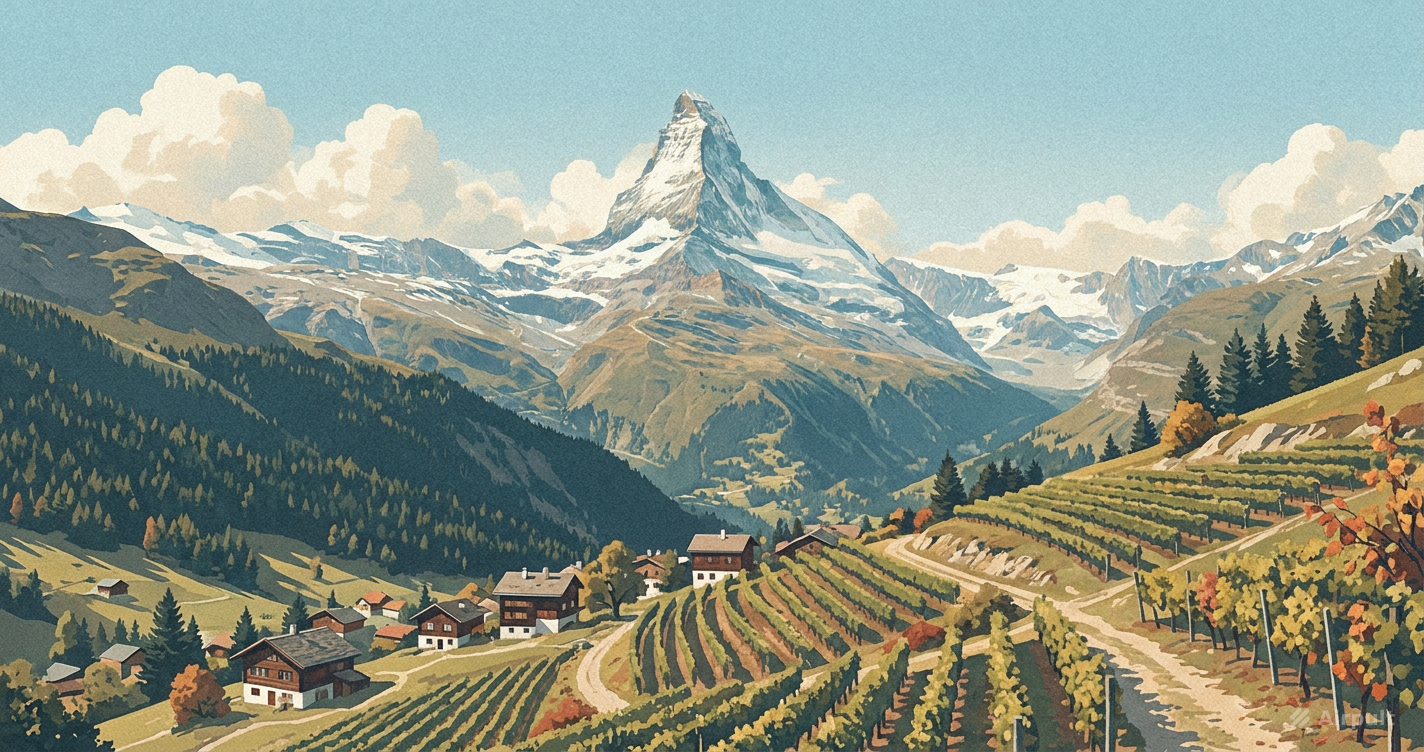 Switzerland landscape