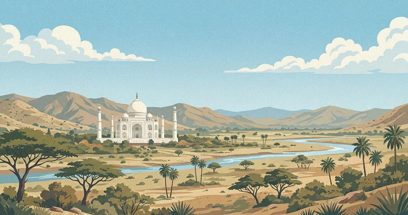 Paesaggio di India